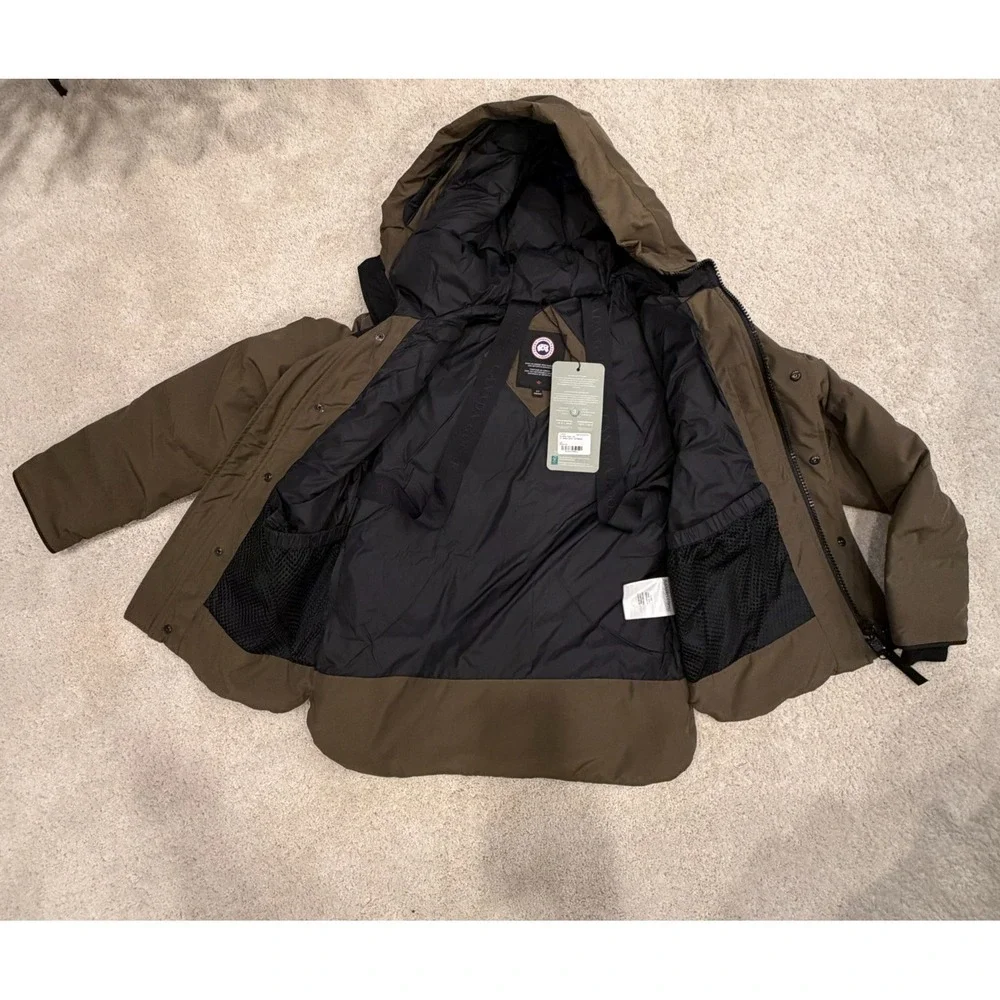 Canada Goose Men's Macmillan Parka Small Military Green (2080M) NWT - Picture 3 of 8